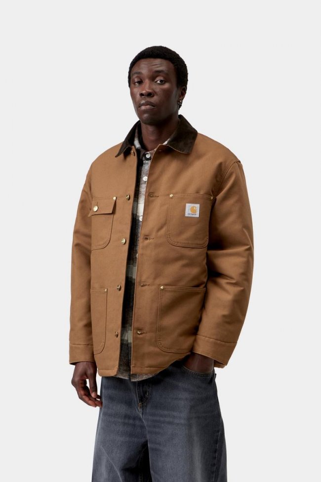 Carhartt OG Chore Coat - WIP H Brown / Tobacco, Rigid Carhartt OG Chore Coat - WIP H Brown / Tobacco, Rigid