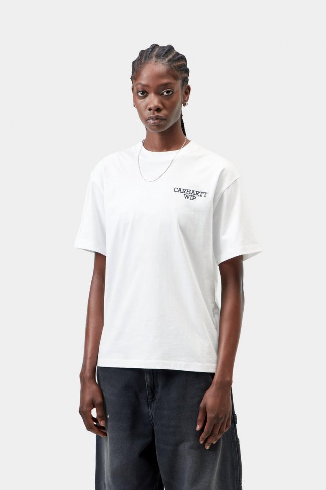 Carhartt S/S Hugging Cats T-Shirt - White