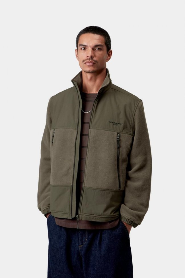 Carhartt Edmore Sweat Jacket - Cypress / Black Carhartt Edmore Sweat Jacket - Cypress / Black