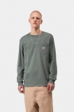 Carhartt L/S Pocket T-Shirt - Velvet Green Carhartt L/S Pocket T-Shirt - Velvet Green