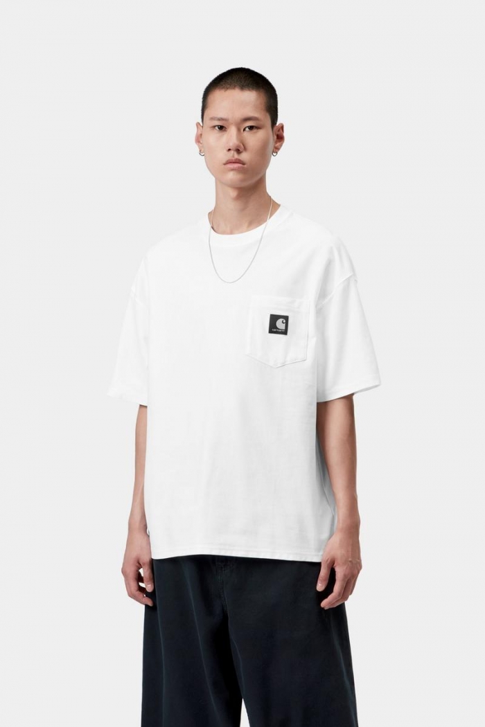 Carhartt S/S OG Loose Pocket T-Shirt - White