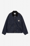 Carhartt OG Detroit Jacket - Blue / Black, Rinsed Carhartt OG Detroit Jacket - Blue / Black, Rinsed