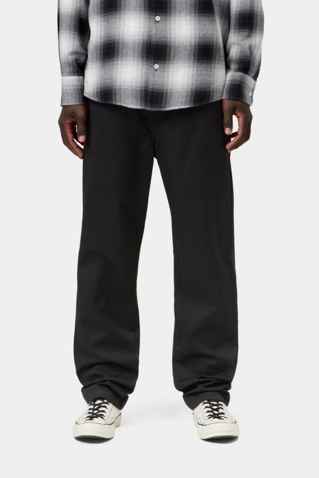 Carhartt Master Pant - Black, Rinsed