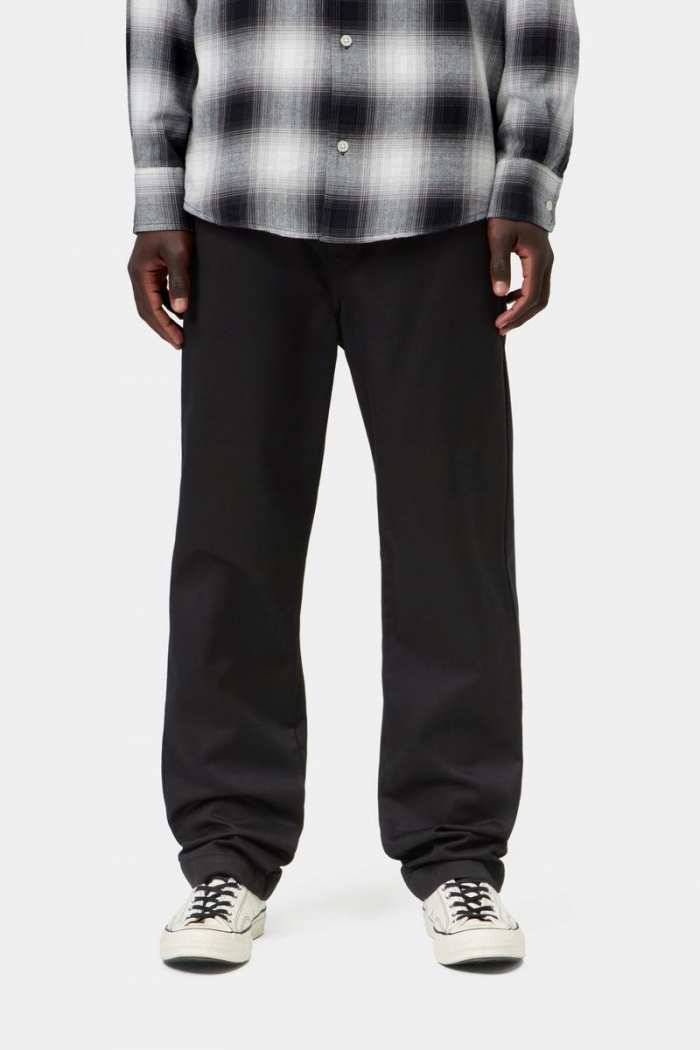 Carhartt Master Pant - Black, Rinsed
