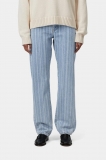 Carhartt Rylan Pant - Rylan Stripe, Blue, Stone bleached Carhartt Rylan Pant - Rylan Stripe, Blue, Stone bleached