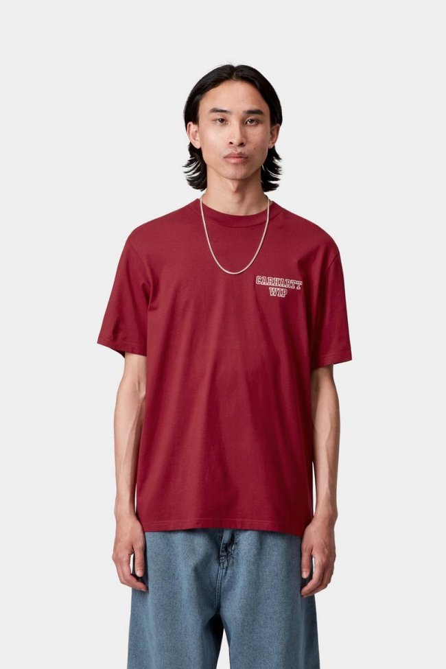 Carhartt S/S Alumni T-Shirt - Scarlet Carhartt S/S Alumni T-Shirt - Scarlet