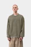 Carhartt Faded Pond Corps Sweatshirt - Cypress, Heavy stone wash Carhartt Faded Pond Corps Sweatshirt - Cypress, Heavy stone wash