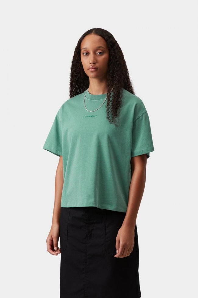 Carhartt S/S Benton T-Shirt - Lily, Garment dyed