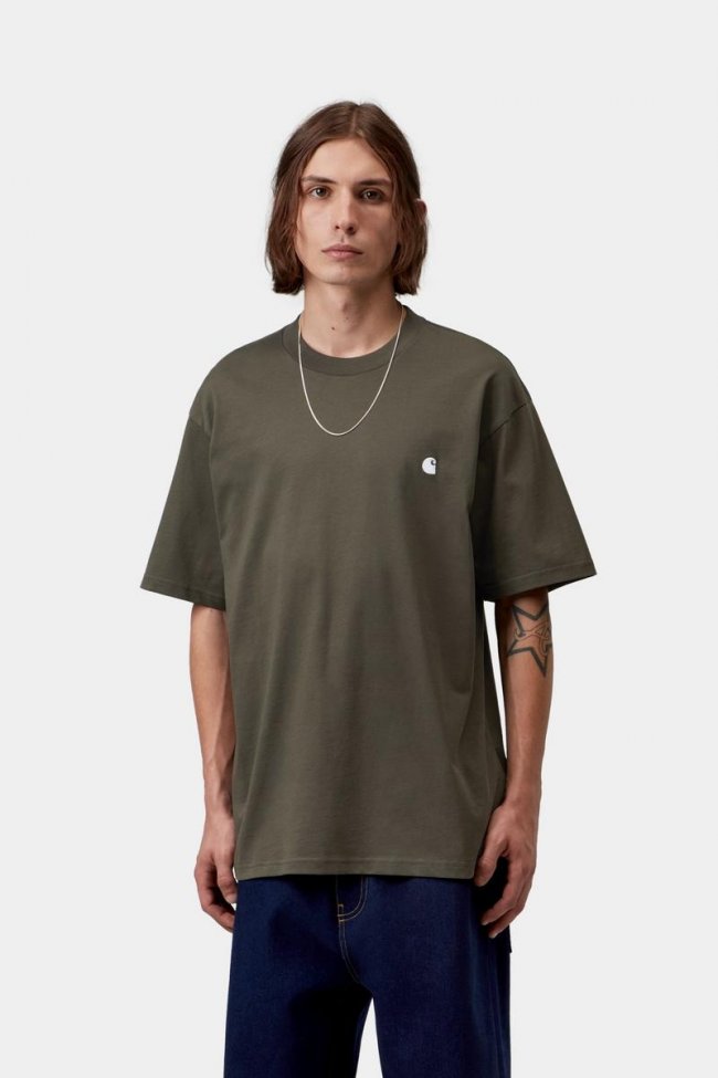 Carhartt S/S Madison T-Shirt - Cypress / White