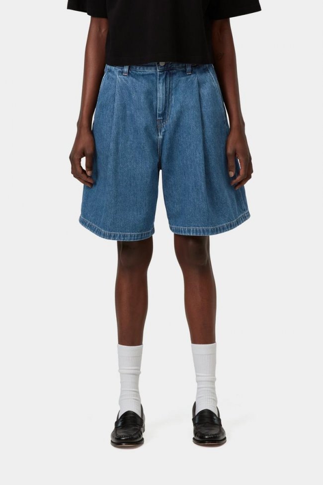 Carhartt Alta Short - Blue, Stone washed