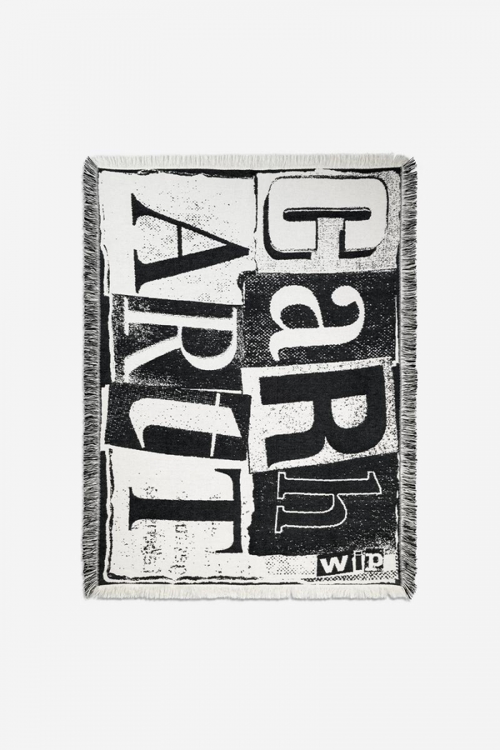 Carhartt Letterpress Blanket - Black / Wax