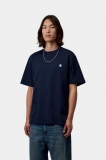 Carhartt S/S Madison T-Shirt - Dark Navy / White Carhartt S/S Madison T-Shirt - Dark Navy / White