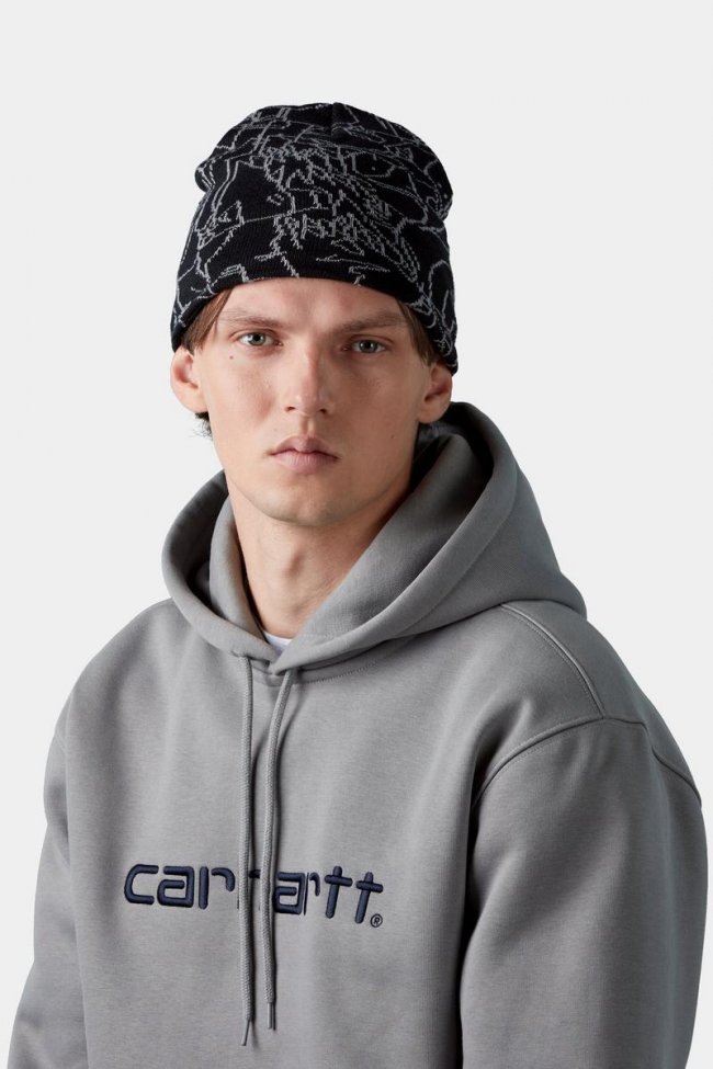 Carhartt Blinkerfluid Beanie - Black / Wax