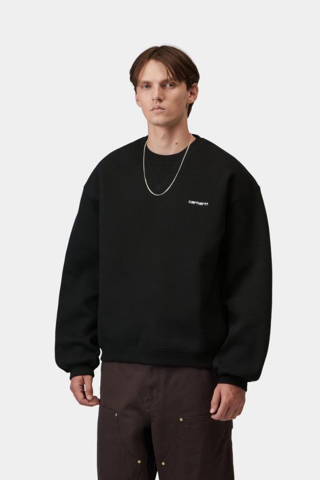 Carhartt Ebbert Sweatshirt - Black / White