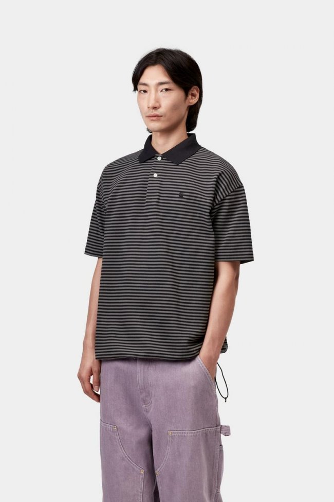 Carhartt S/S Soony Polo - Black/Black