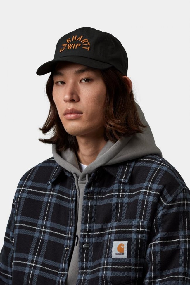Carhartt Arch Script Cap - Black Carhartt Arch Script Cap - Black