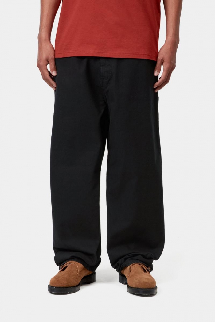 Carhartt OG Single Knee Pant - Black, Stone washed
