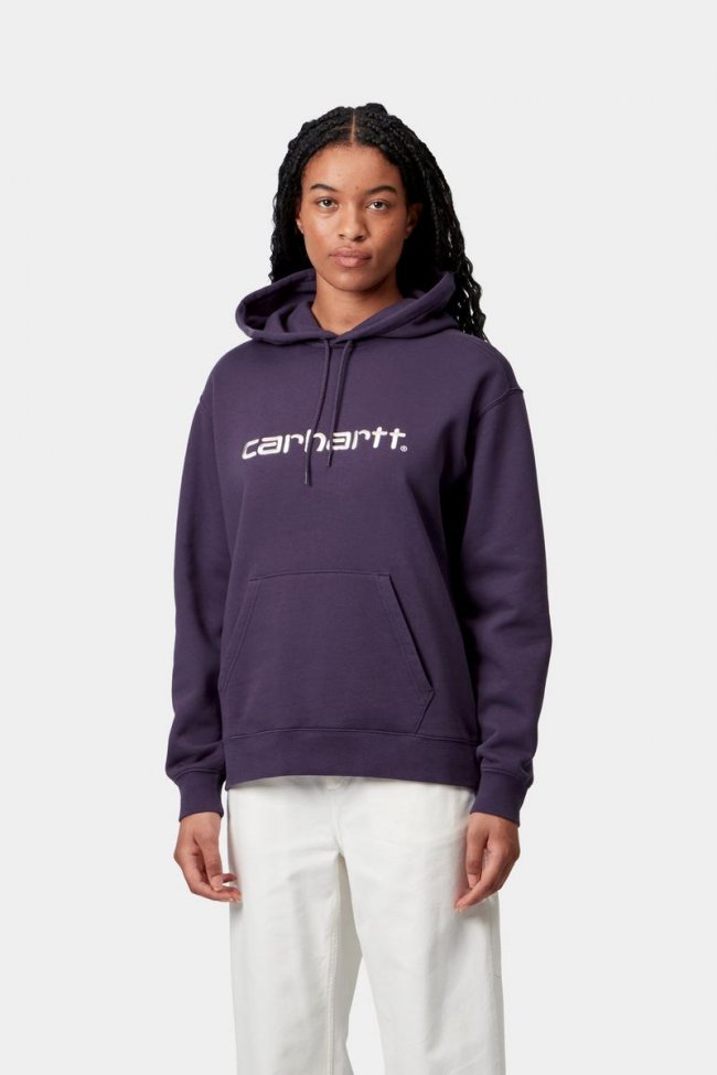 Carhartt Hooded Carhartt Sweatshirt - Lokers / Salt