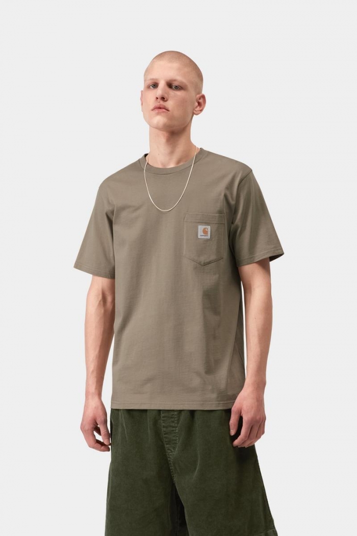 Carhartt S/S Pocket T-Shirt - Iroko