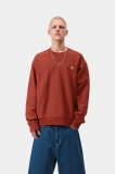Carhartt American Script Sweatshirt - Oxide Red Carhartt American Script Sweatshirt - Oxide Red