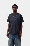 Carhartt S/S Script T-Shirt - Dark Navy / Dark Scarab Carhartt S/S Script T-Shirt - Dark Navy / Dark Scarab