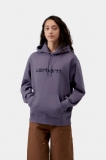 Carhartt Hooded Carhartt Sweatshirt - Shady Purple / Dark Navy Carhartt Hooded Carhartt Sweatshirt - Shady Purple / Dark Navy