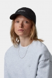 Carhartt Canvas Script Cap - Black / White