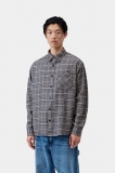 Carhartt L/S Todrick Shirt - Todrick Houndstooth, Icesheet