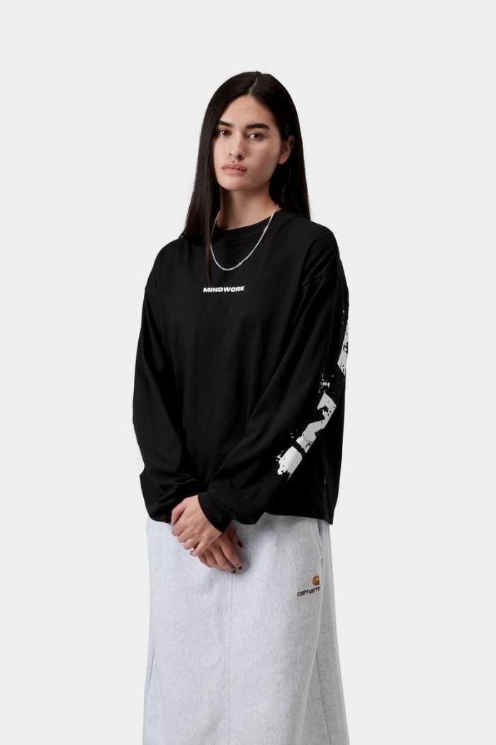 Carhartt L/S Mindwork T-Shirt - Black