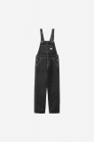 Carhartt Bib Overall Straight - Black, Stone washed Carhartt Bib Overall Straight - Black, Stone washed