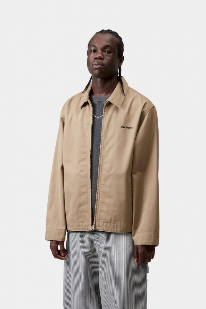 Carhartt Module Script Jacket - Leather / Black