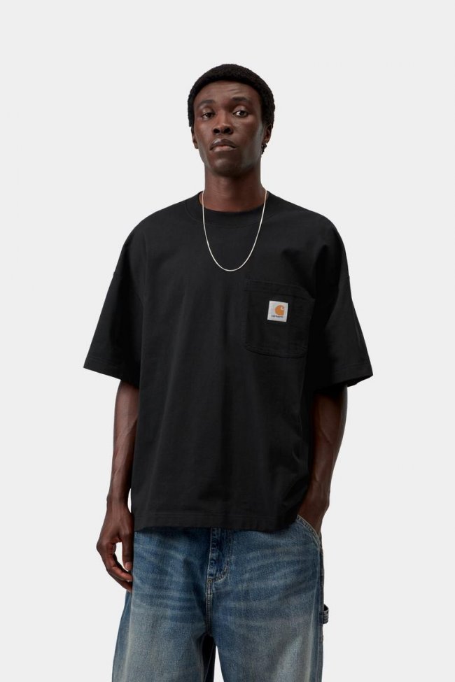 Carhartt S/S Work Pocket T-Shirt - Black