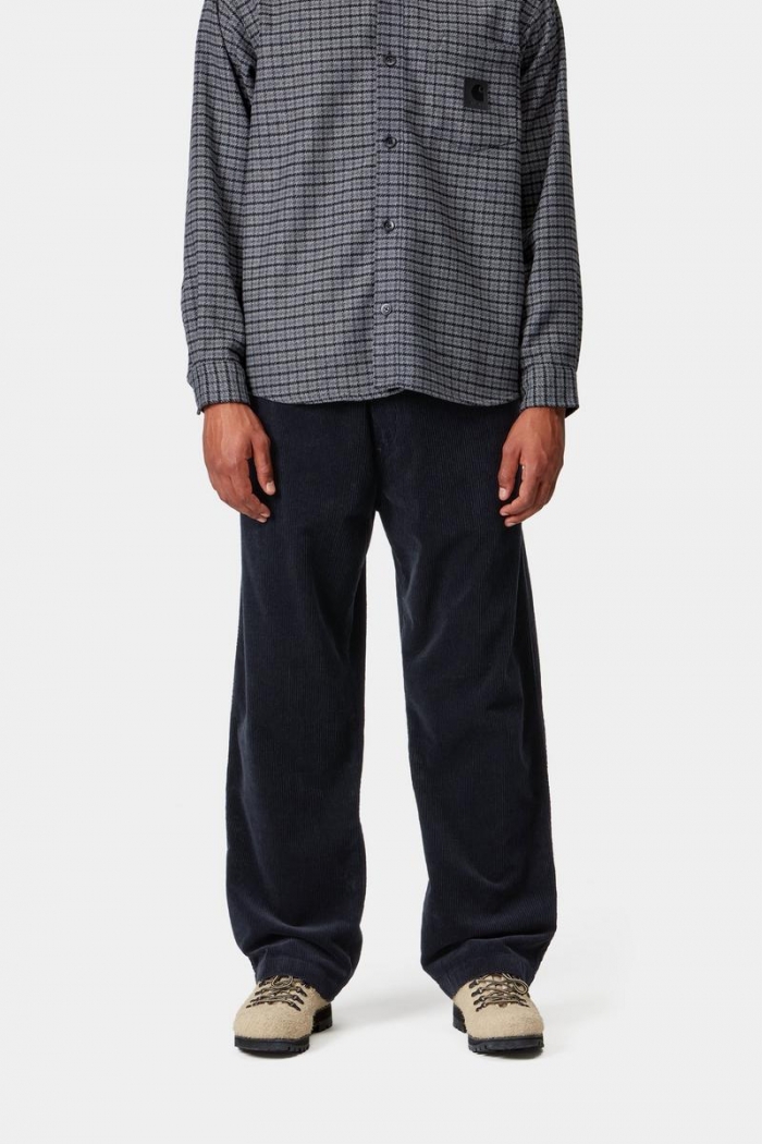 Carhartt Floyde Pant - Dark Navy, Rinsed