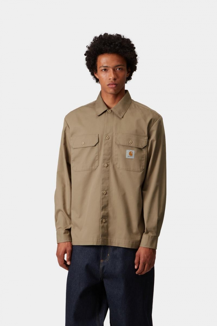 Carhartt L/S Craft Shirt - Leather