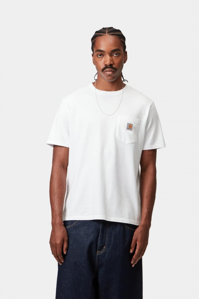 Carhartt S/S Pocket T-Shirt - White