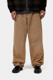 Carhartt Double Knee Pant - WIP H Brown, Stone canvas