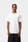 Carhartt S/S Chase T-Shirt - White / Gold Carhartt S/S Chase T-Shirt - White / Gold
