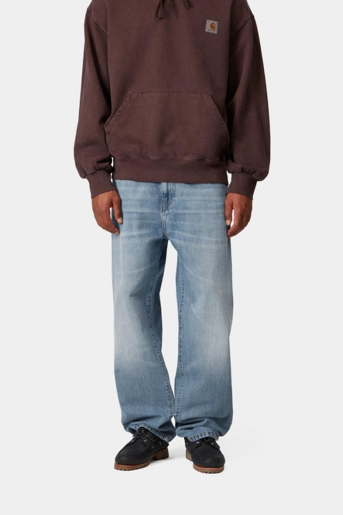Carhartt Aaron Pant - Blue, Burst washed