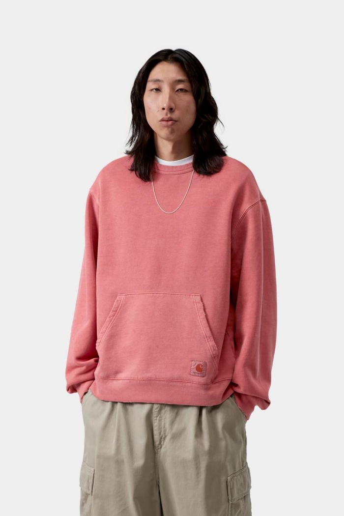 Carhartt Torion Sweatshirt - Marsala, Grind wash