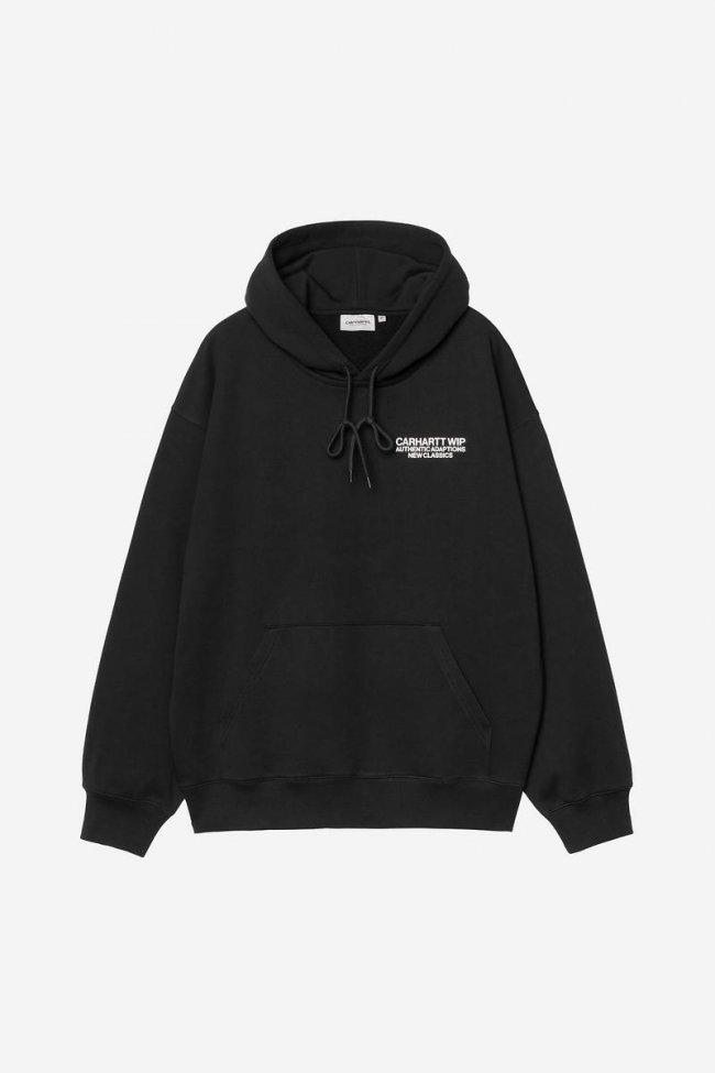 Carhartt Hooded Sean Hamilton Sweatshirt - Black