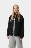Carhartt OG Michigan Coat - Black / Black, Stone canvas Carhartt OG Michigan Coat - Black / Black, Stone canvas