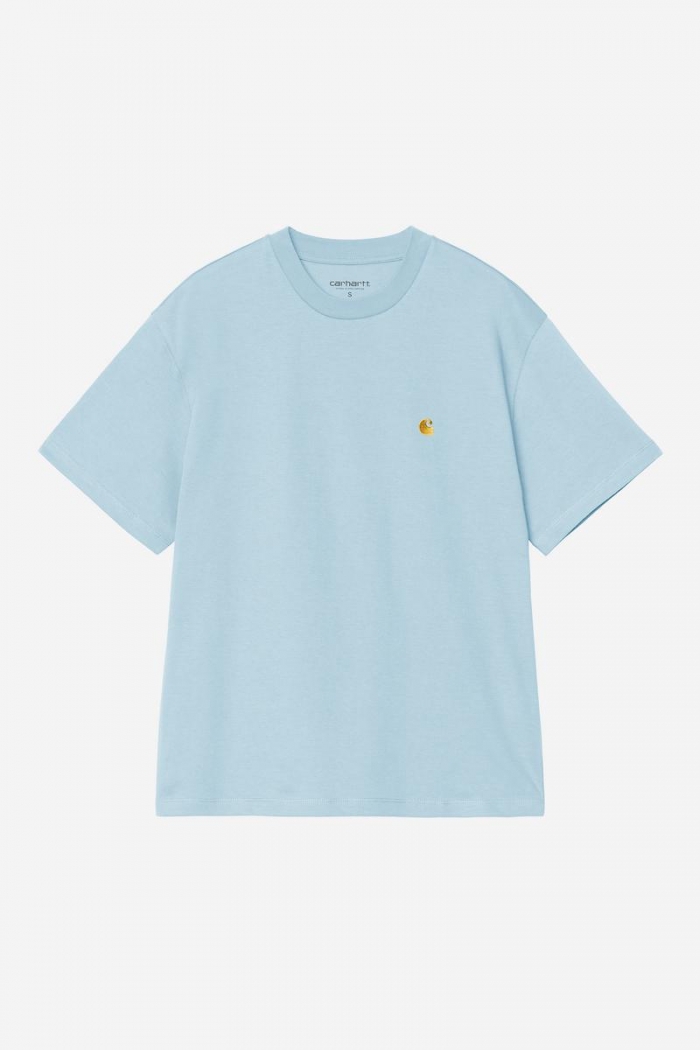 Carhartt S/S Chase T-Shirt - Tourmaline / Gold