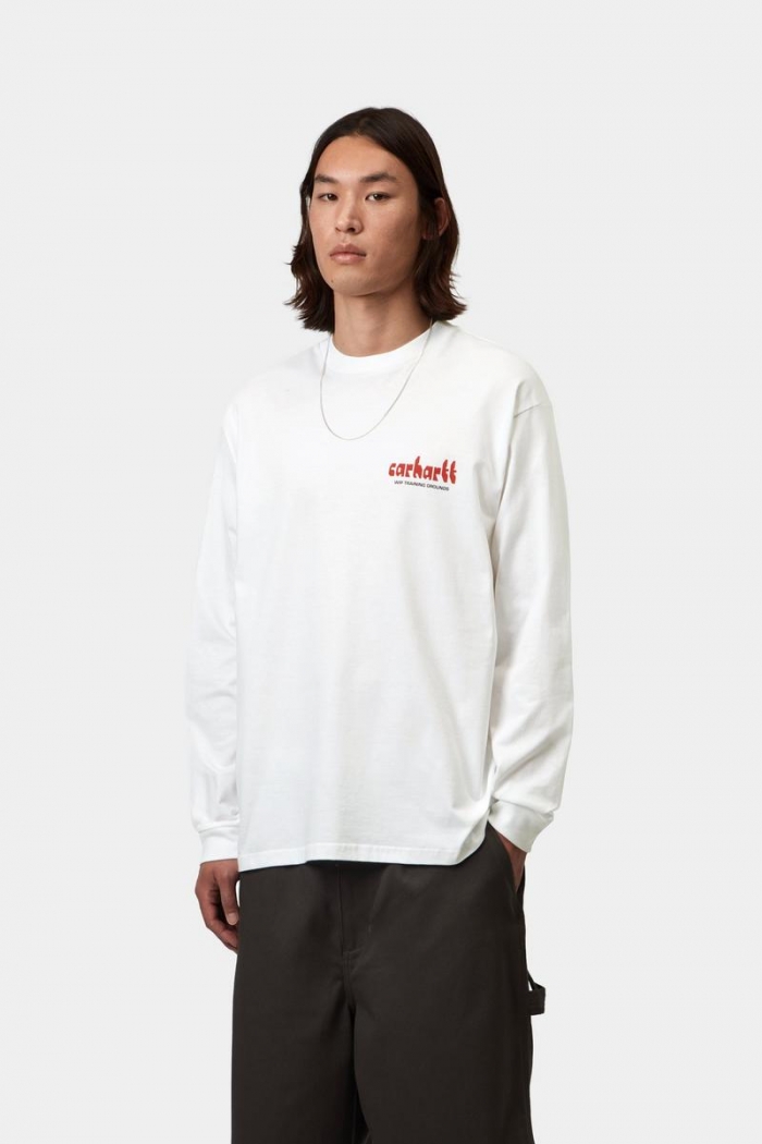 Carhartt L/S Framework T-Shirt - White