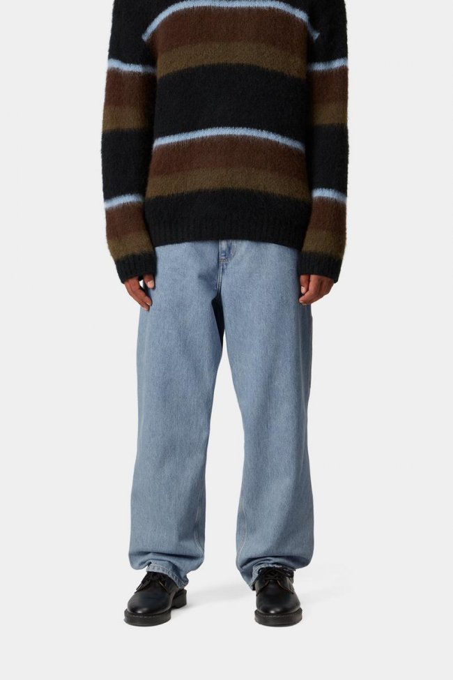 Carhartt Single Knee Pant - Blue, Stone bleached