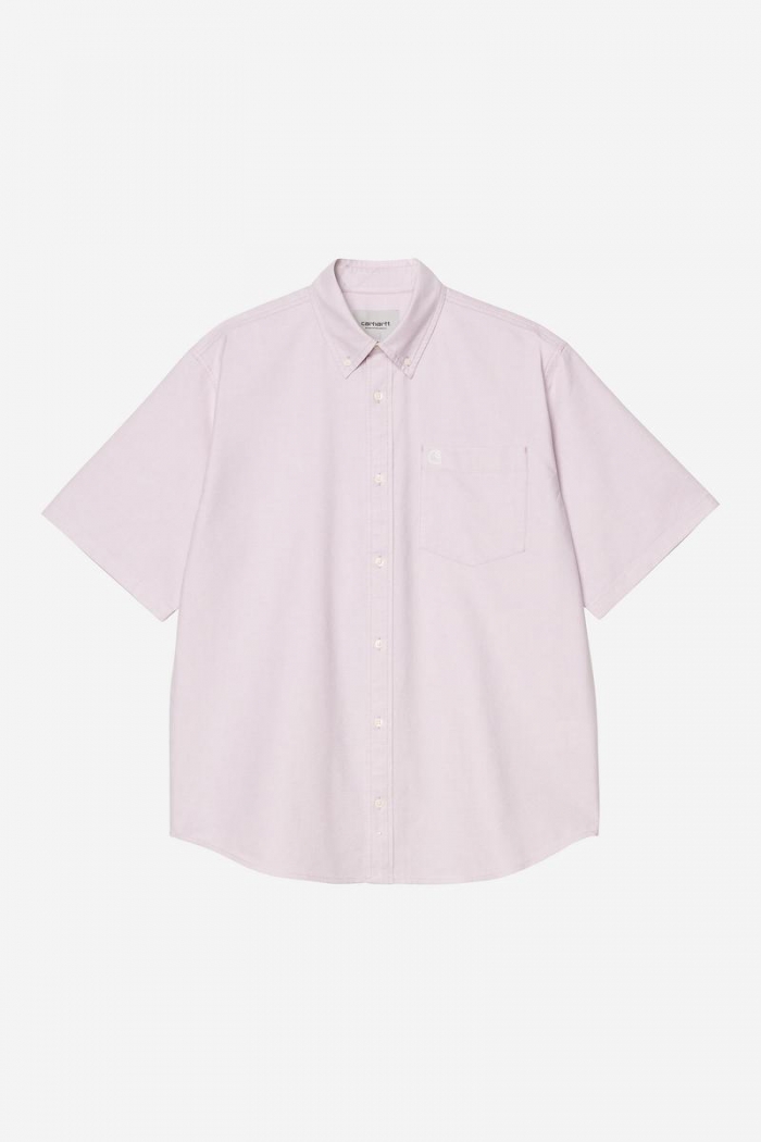 Carhartt S/S Braxton Shirt - Gentle Purple / Wax