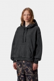 Carhartt Hooded Lambert Sweatshirt - Black, Moon wash Carhartt Hooded Lambert Sweatshirt - Black, Moon wash
