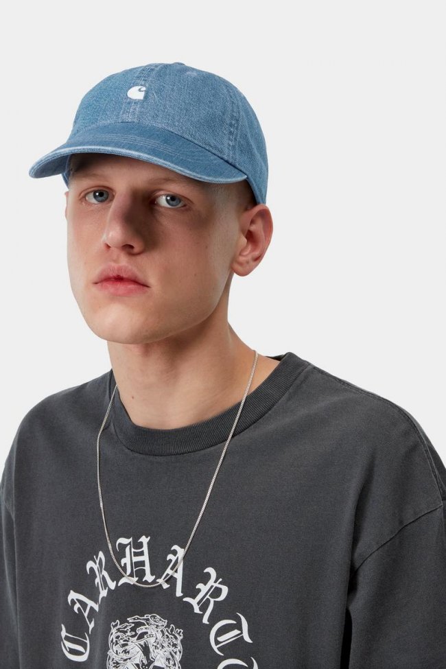Carhartt Lucas Cap - Blue, Bleached