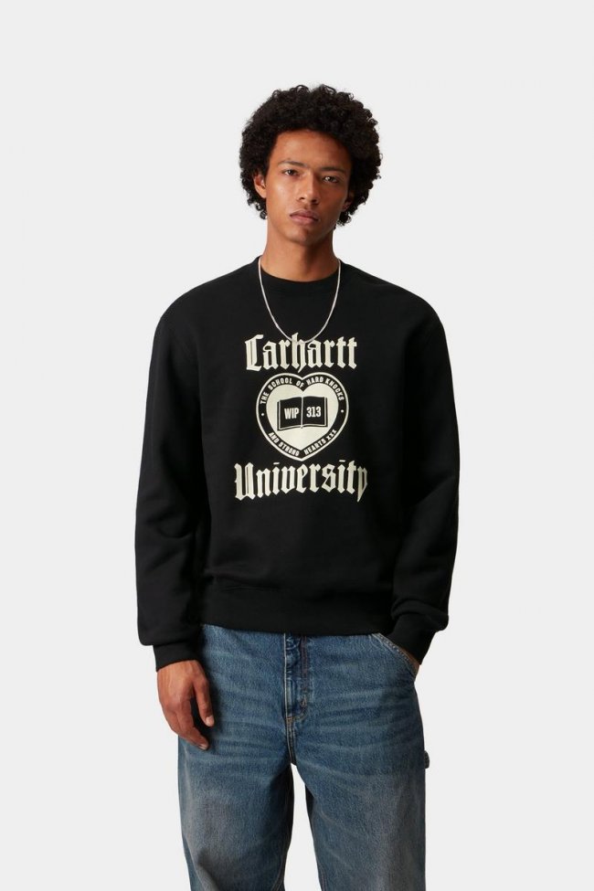 Carhartt Schooling Sweatshirt - Black