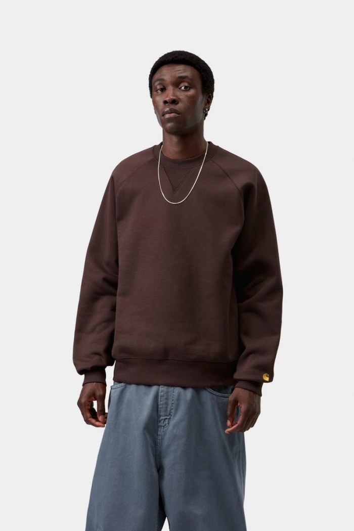 Carhartt Chase Sweatshirt - Palisander / Gold