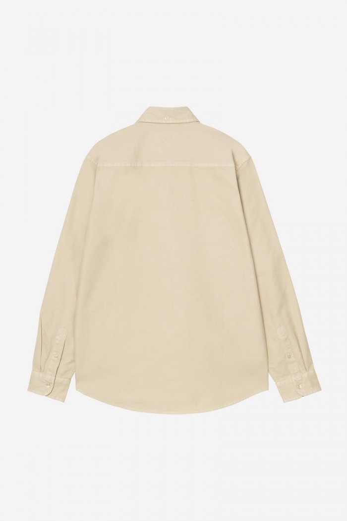 Carhartt L/S Bolton Shirt - Barchan, Garment dyed